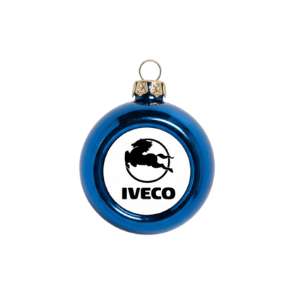 Julekugler - Iveco - KJoF - Blå - 