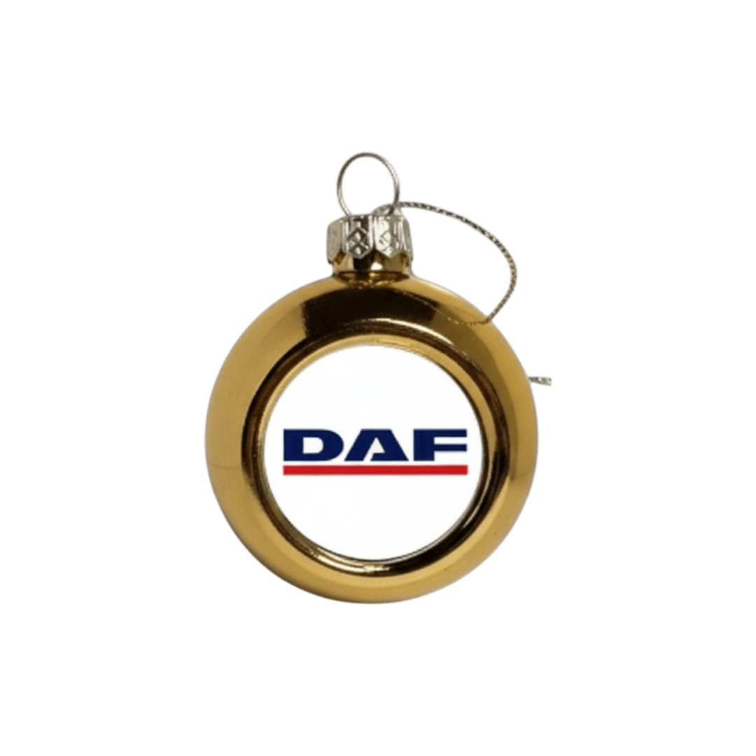 Julekugler - Daf - KJoF - Guld - 