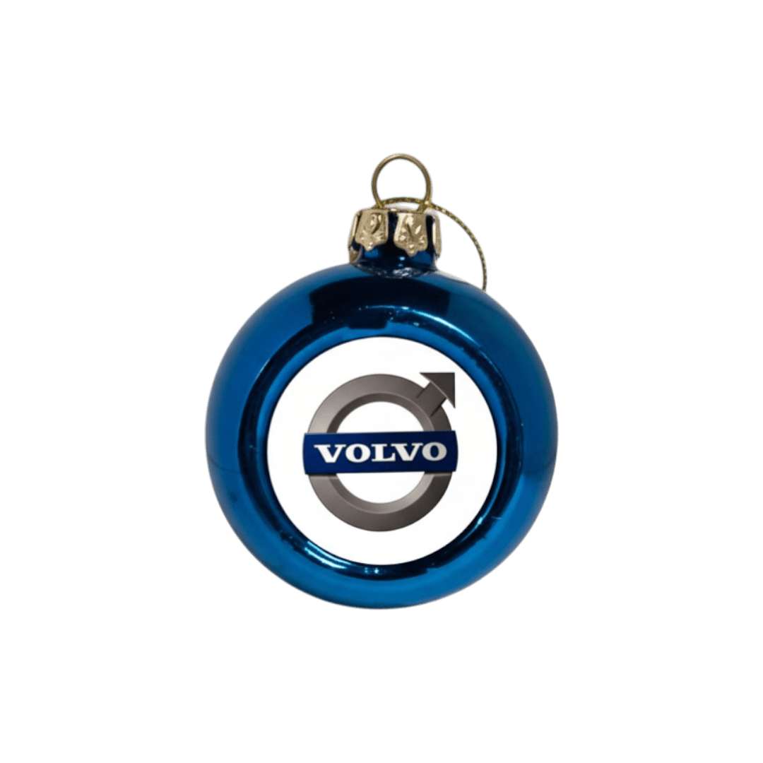 Julekugler - Volvo - KJoF - Blå - 