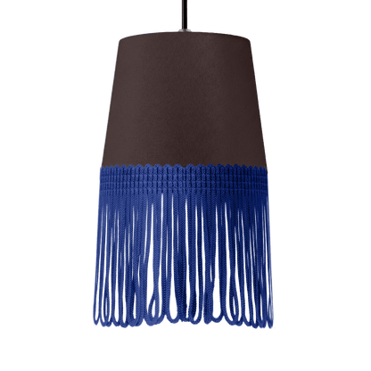 Lampe interiør alcantara anthracite - Blå - KJoF - 5cm - 