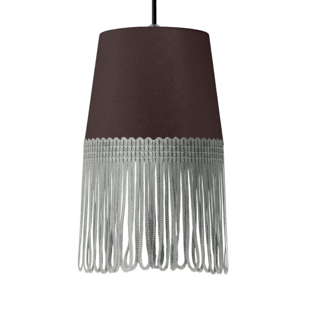 Lampe interiør alcantara anthracite - Grå - KJoF - 5cm - 