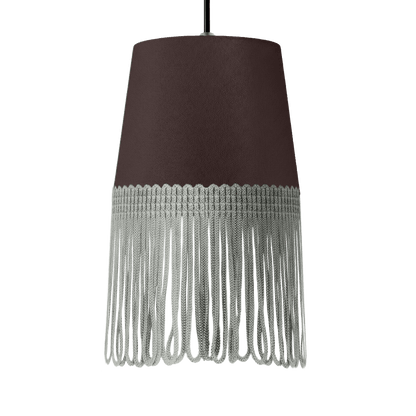 Lampe interiør alcantara anthracite - Grå - KJoF - 5cm - 