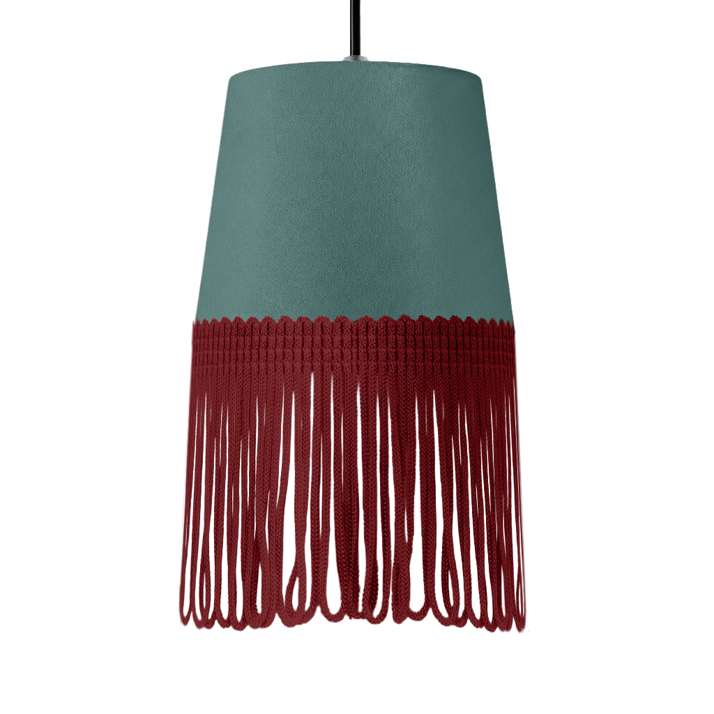 Lampe interiør alcantara aronagrøn - Bordeaux - KJoF - 5cm - 