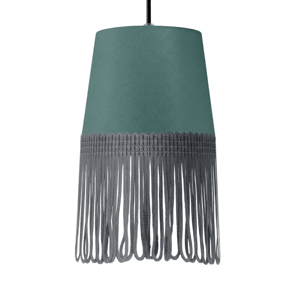 Lampe interiør alcantara aronagrøn - Mørkegrå - KJoF - 5cm - 