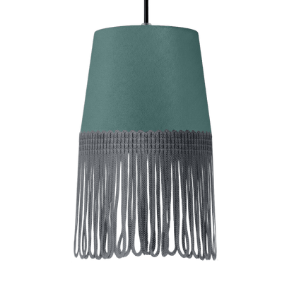 Lampe interiør alcantara aronagrøn - Mørkegrå - KJoF - 5cm - 