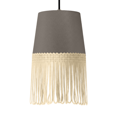 Lampe interiør alcantara askegrå - Beige - KJoF - 5cm - 