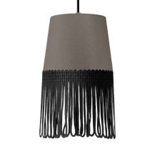 Lampe interiør alcantara askegrå - Sort - KJoF - 5cm - 
