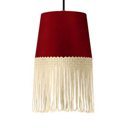 Lampe interiør alcantara bordeaux - Beige - KJoF - 5cm - 