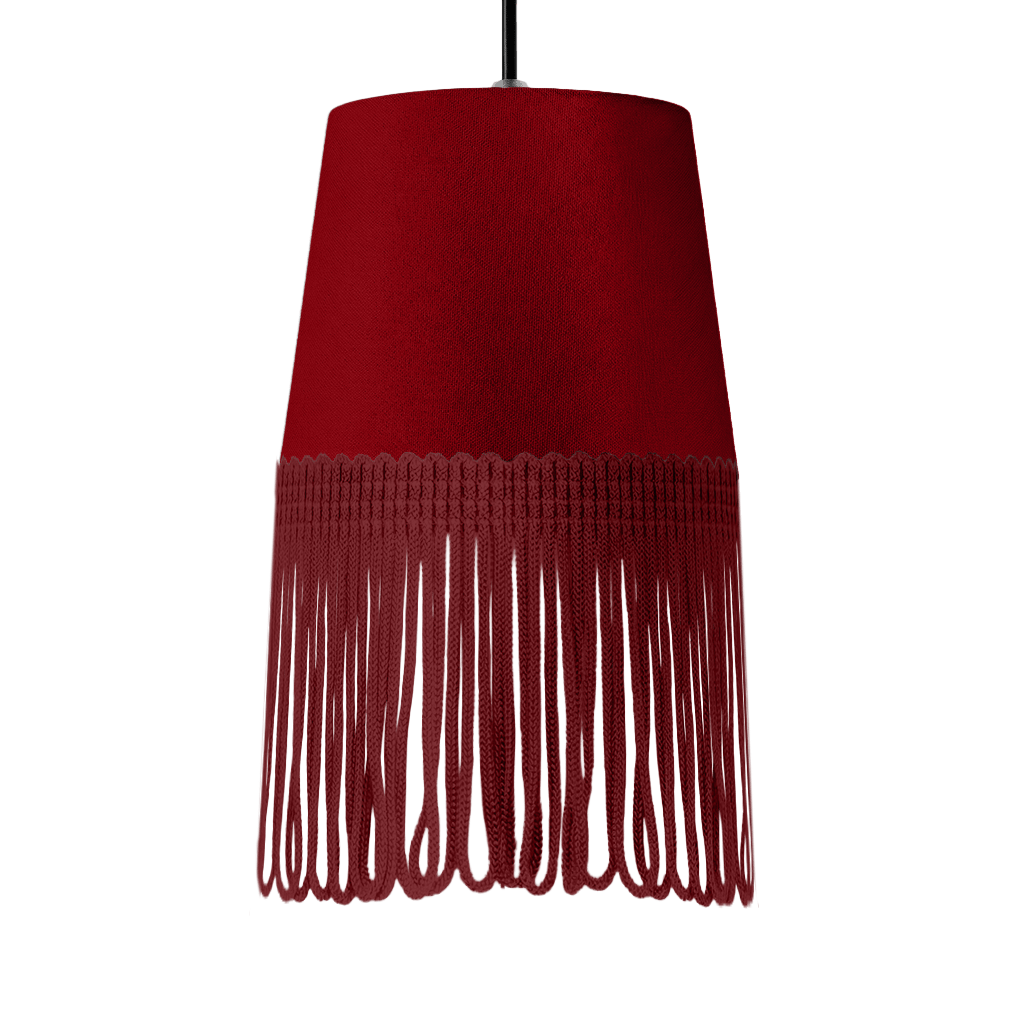 Lampe interiør alcantara bordeaux - Bordeaux - KJoF - 5cm - 