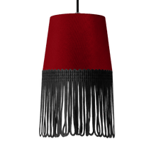 Lampe interiør alcantara bordeaux - Sort - KJoF - 5cm - 