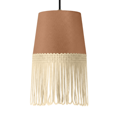 Lampe interiør alcantara brun - Beige - KJoF - 5cm - 