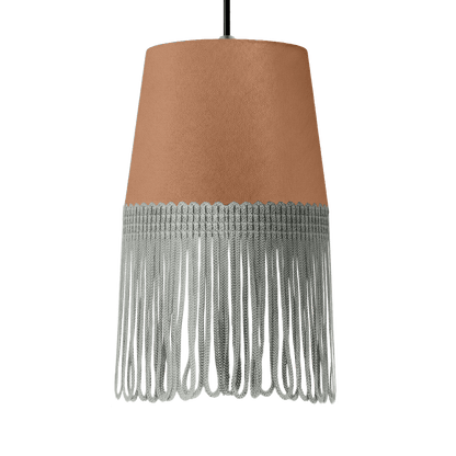 Lampe interiør alcantara brun - Grå - KJoF - 5cm - 