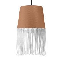 Lampe interiør alcantara brun - Hvid - KJoF - 5cm - 
