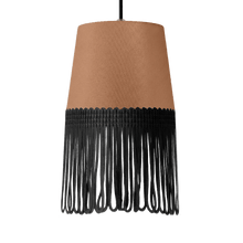 Lampe interiør alcantara brun - Sort - KJoF - 5cm - 