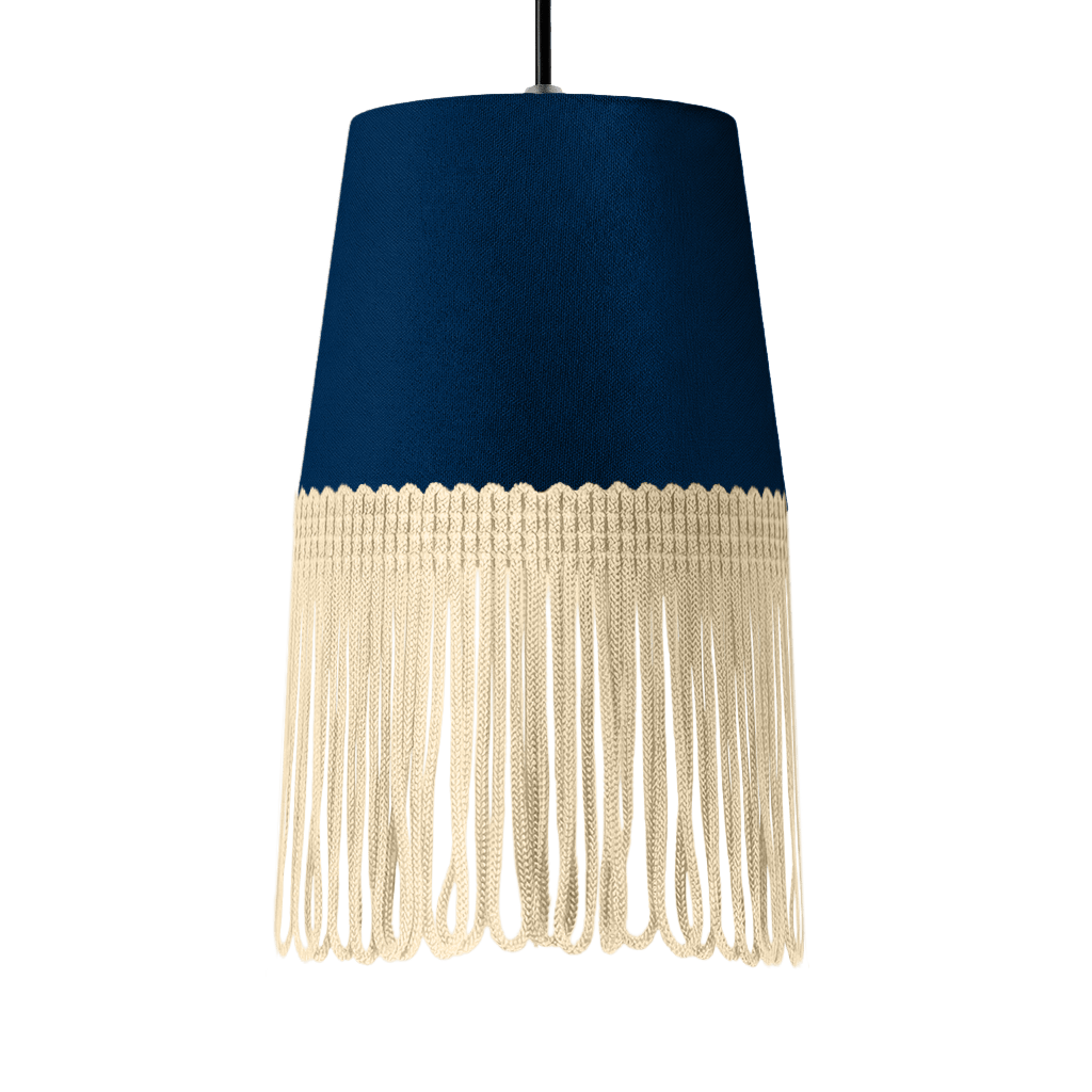 Lampe interiør alcantara cobalt blå - Beige - KJoF - 5cm - 