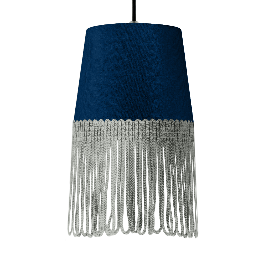 Lampe interiør alcantara cobalt blå - Grå - KJoF - 5cm - 