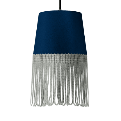Lampe interiør alcantara cobalt blå - Grå - KJoF - 5cm - 