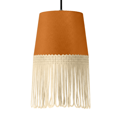 Lampe interiør alcantara cognac - Beige - KJoF - 5cm - 