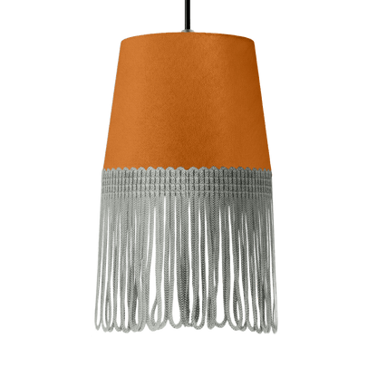 Lampe interiør alcantara cognac - Grå - KJoF - 5cm - 