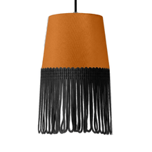Lampe interiør alcantara cognac - Sort - KJoF - 5cm - 