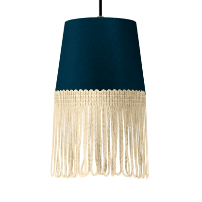 Lampe interiør alcantara denim blå - Beige - KJoF - 5cm - 