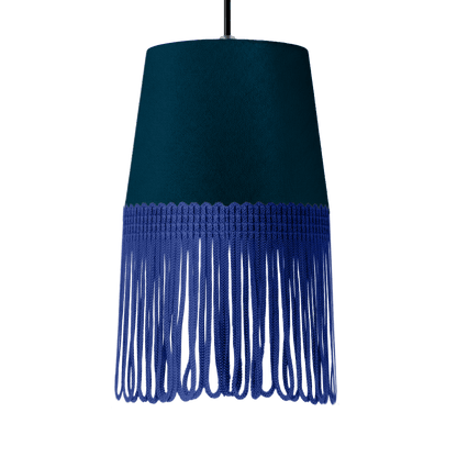 Lampe interiør alcantara denim blå - Blå - KJoF - 5cm - 