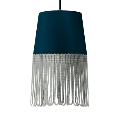 Lampe interiør alcantara denim blå - Grå - KJoF - 5cm - 