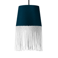 Lampe interiør alcantara denim blå - Hvid - KJoF - 5cm - 