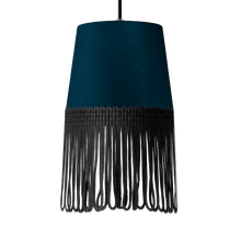 Lampe interiør alcantara denim blå - Sort - KJoF - 5cm - 