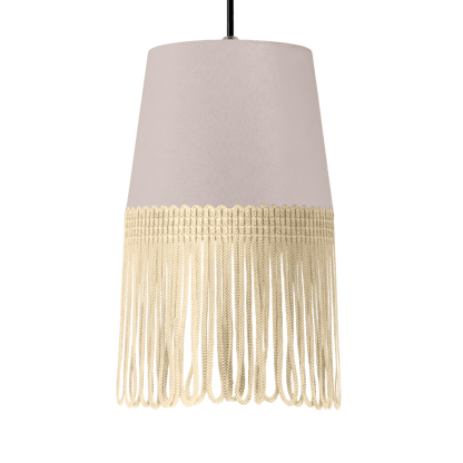 Lampe interiør alcantara duegrå - Beige - KJoF - 5cm - 