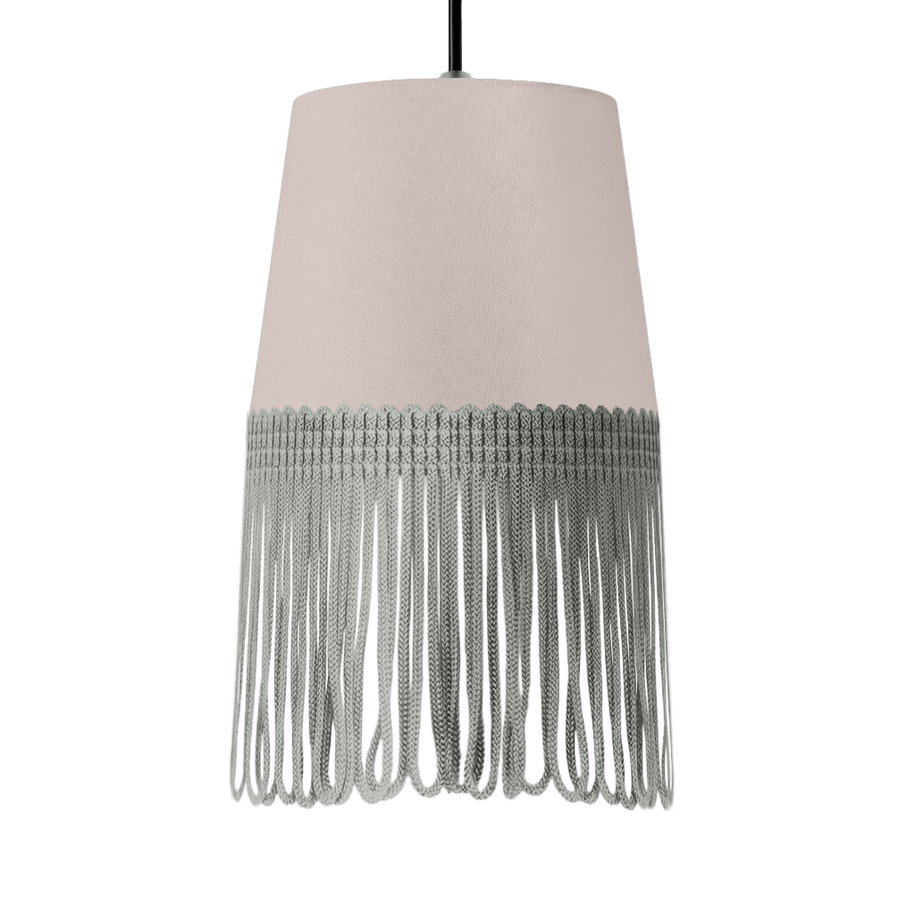 Lampe interiør alcantara duegrå - Grå - KJoF - 5cm - 