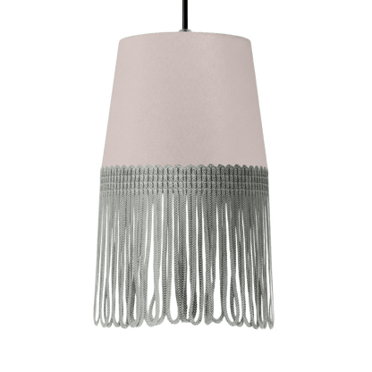 Lampe interiør alcantara duegrå - Grå - KJoF - 5cm - 