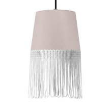 Lampe interiør alcantara duegrå - Hvid - KJoF - 5cm - 