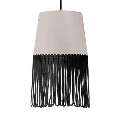 Lampe interiør alcantara duegrå - Sort - KJoF - 5cm - 