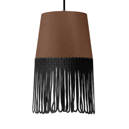 Lampe interiør alcantara dune - Sort - KJoF - 5cm - 