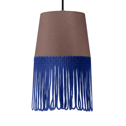 Lampe interiør alcantara elefantgrå - Blå - KJoF - 5cm - 