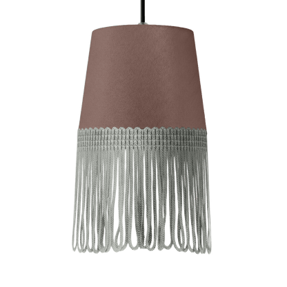 Lampe interiør alcantara elefantgrå - Grå - KJoF - 5cm - 