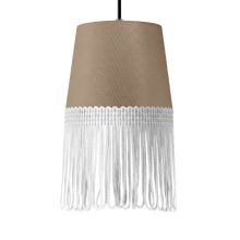 Lampe interiør alcantara fossilgrå - Hvid - KJoF - 5cm - 