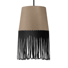 Lampe interiør alcantara fossilgrå - Sort - KJoF - 5cm - 