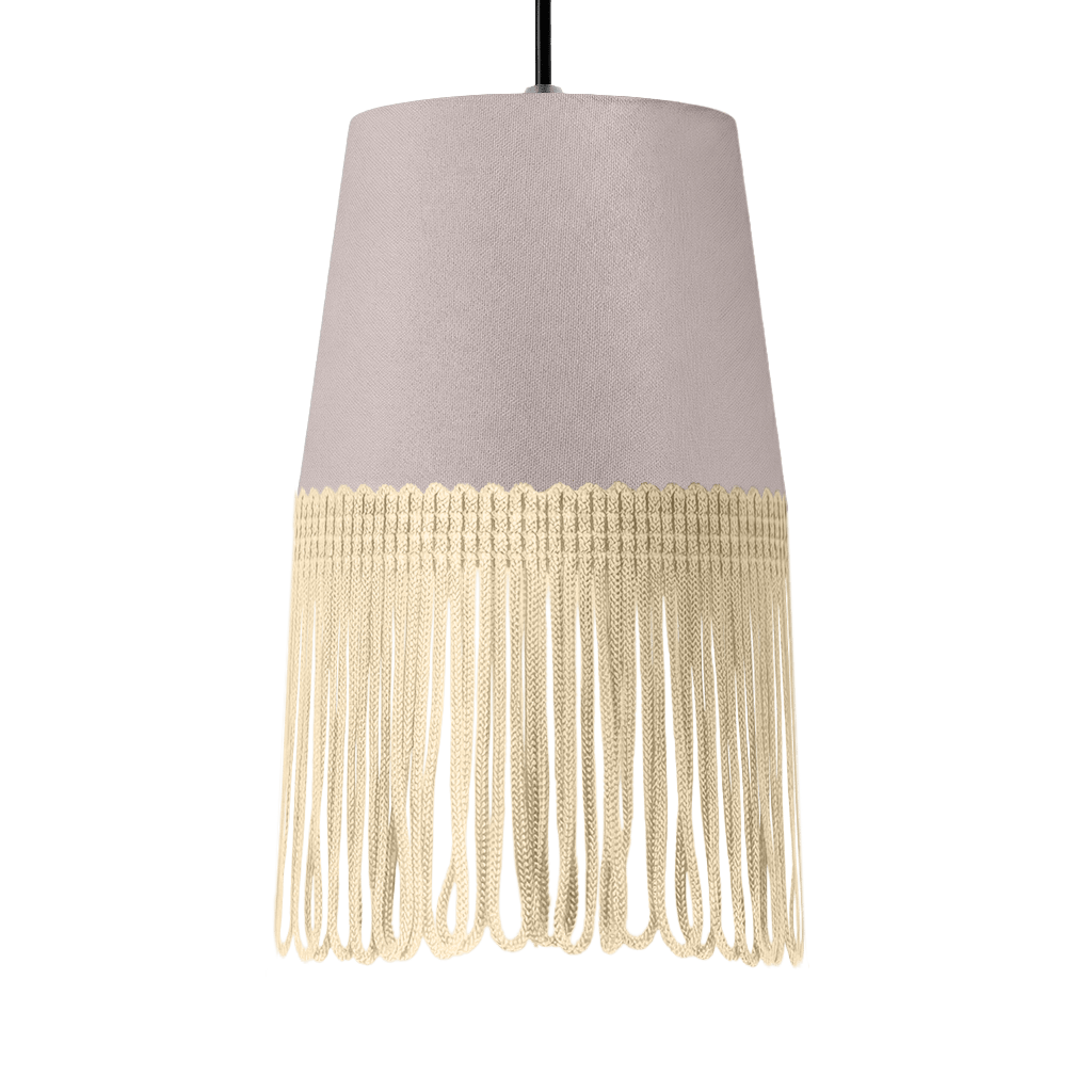 Lampe interiør alcantara grå - Beige - KJoF - 5cm - 