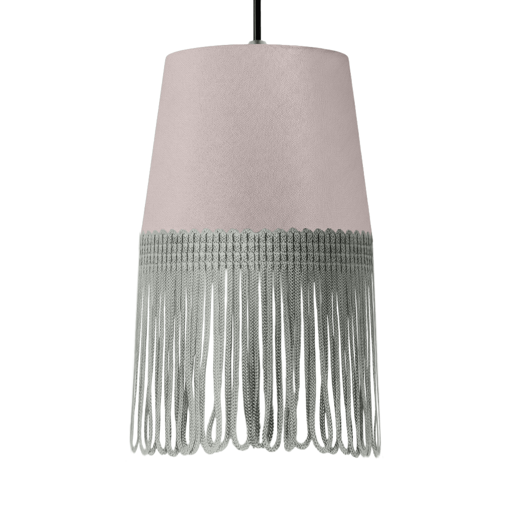 Lampe interiør alcantara grå - Grå - KJoF - 5cm - 