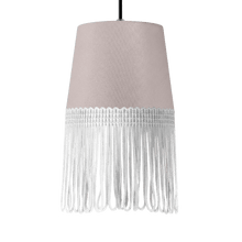 Lampe interiør alcantara grå - Hvid - KJoF - 5cm - 