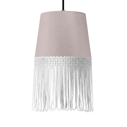 Lampe interiør alcantara grå - Hvid - KJoF - 5cm - 