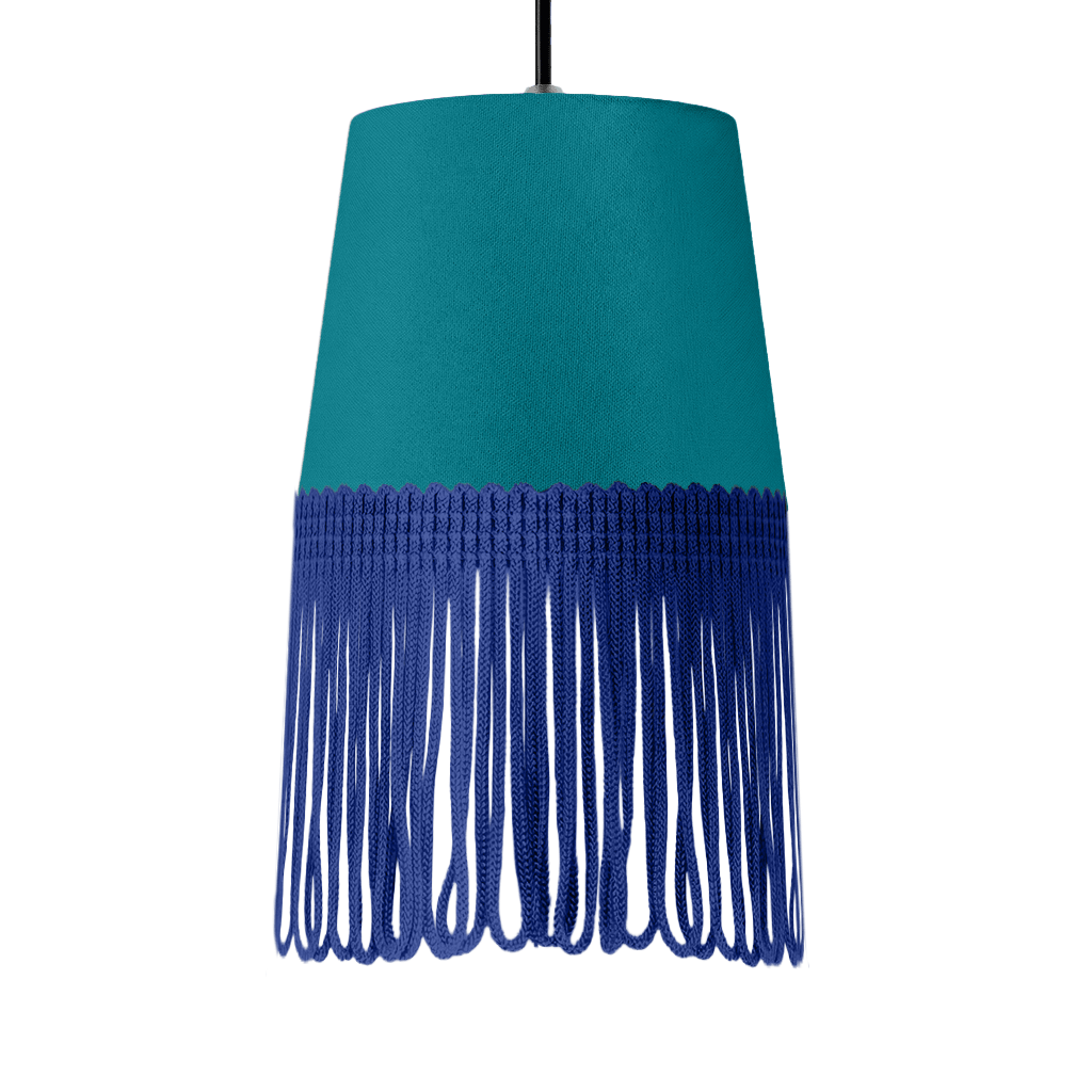 Lampe interiør alcantara krikand grøn - Blå - KJoF - 5cm - 