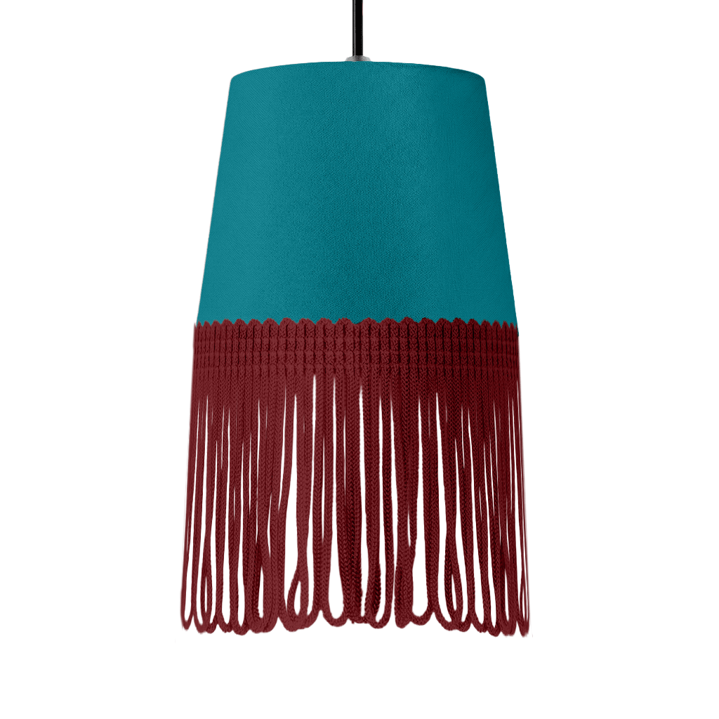 Lampe interiør alcantara krikand grøn - Bordeaux - KJoF - 5cm - 