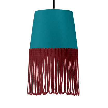 Lampe interiør alcantara krikand grøn - Bordeaux - KJoF - 5cm - 
