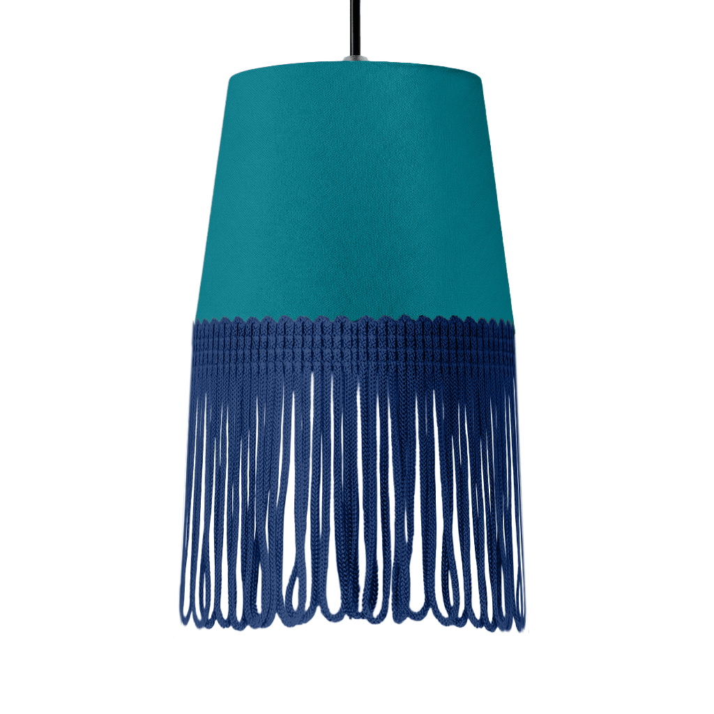 Lampe interiør alcantara krikand grøn - Mørkeblå - KJoF - 5cm - 