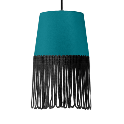 Lampe interiør alcantara krikand grøn - Sort - KJoF - 5cm - 