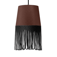 Lampe interiør alcantara mokkabrun - Sort - KJoF - 5cm - 