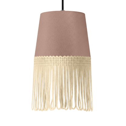 Lampe interiør alcantara puderpink - Beige - KJoF - 5cm - 